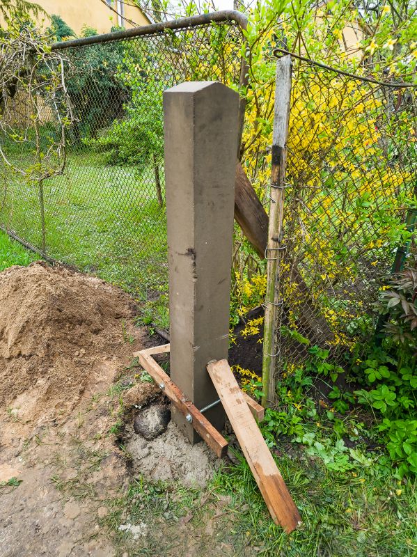 Setting Posts in Concrete