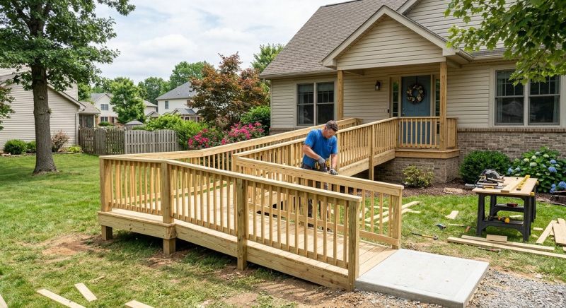 Home Ramp Installation in Kansas City, KS