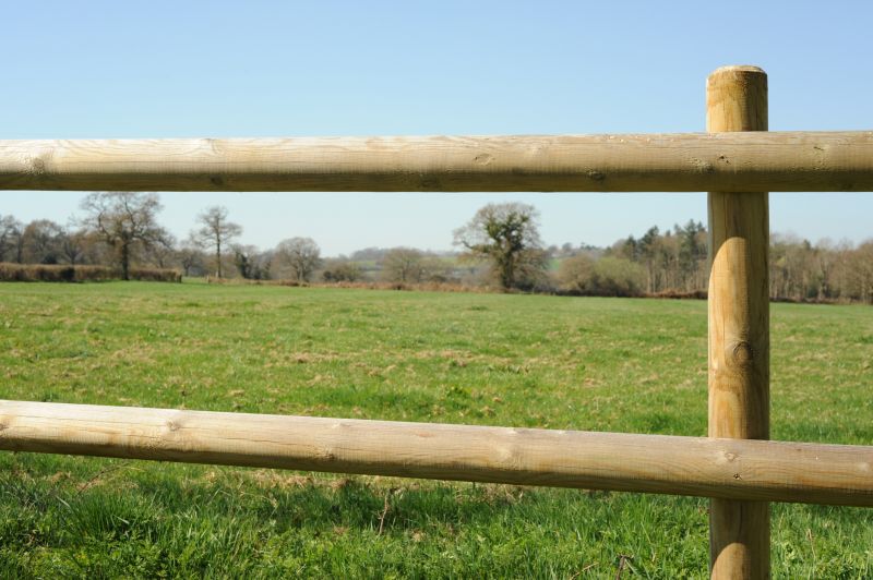 Professional installation guarantees that fence posts are securely anchored